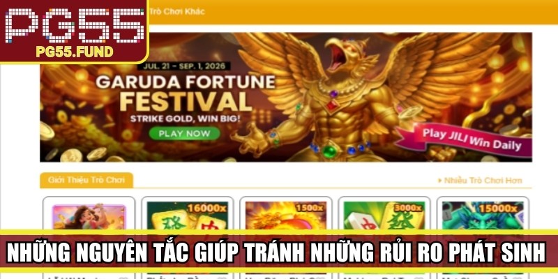 Những nguyên tắc giúp tránh những rủi ro phát sinh trong tài khoản